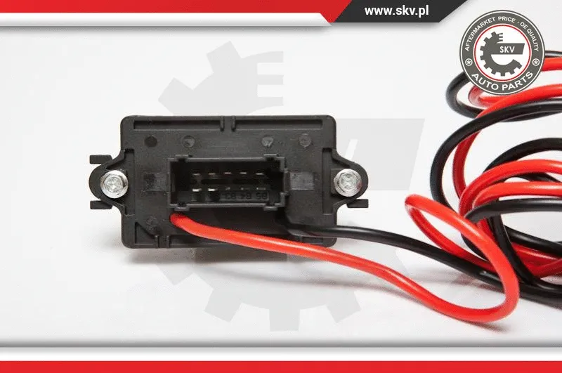 Resistor, interior blower