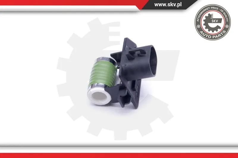 Resistor, interior blower