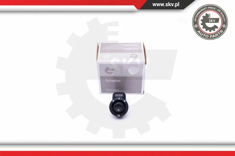Switch, exterior rearview mirror adjustment (37SKV617)