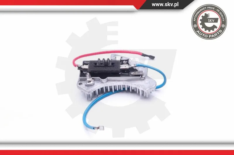 Resistor, interior blower