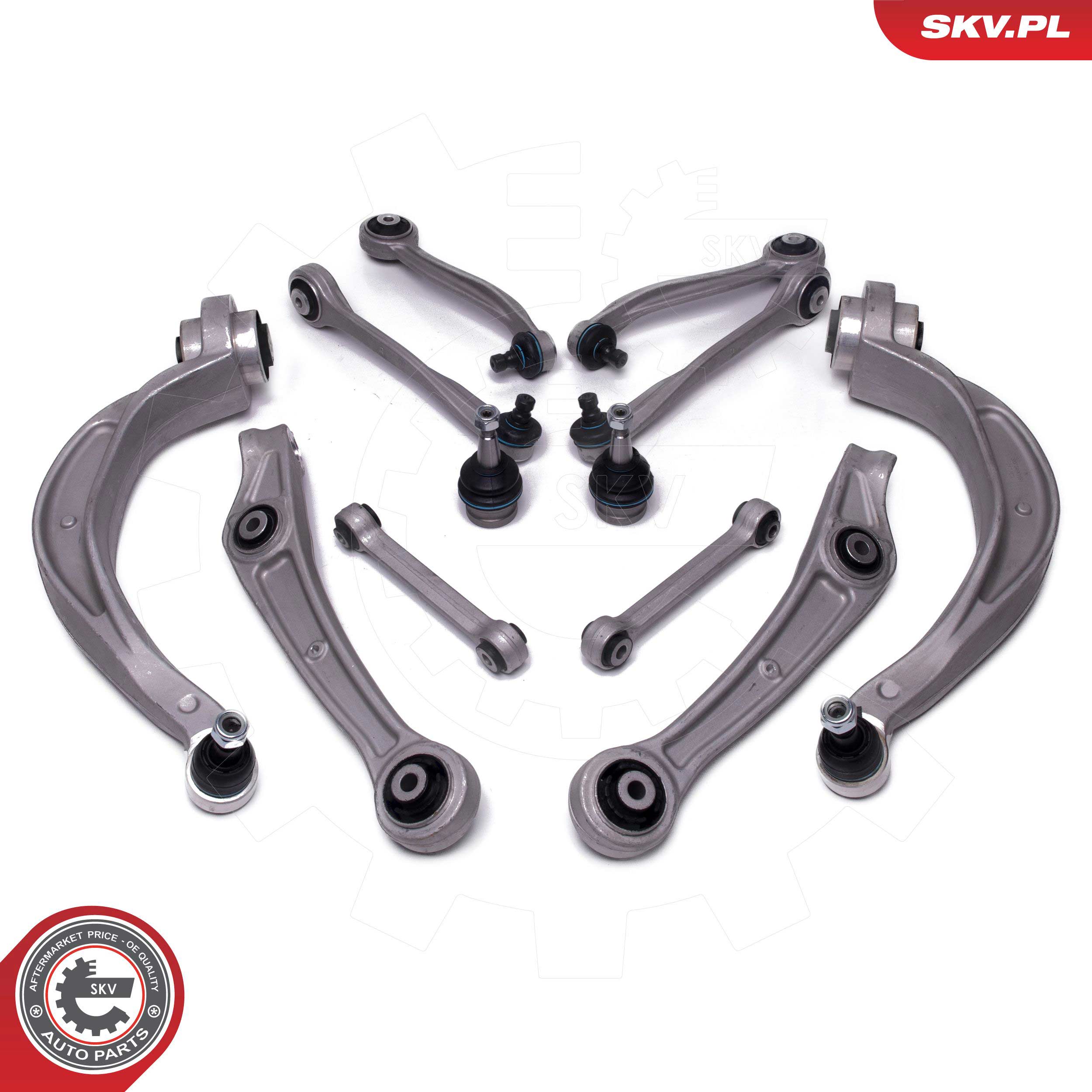 Control/Trailing Arm Kit, wheel suspension