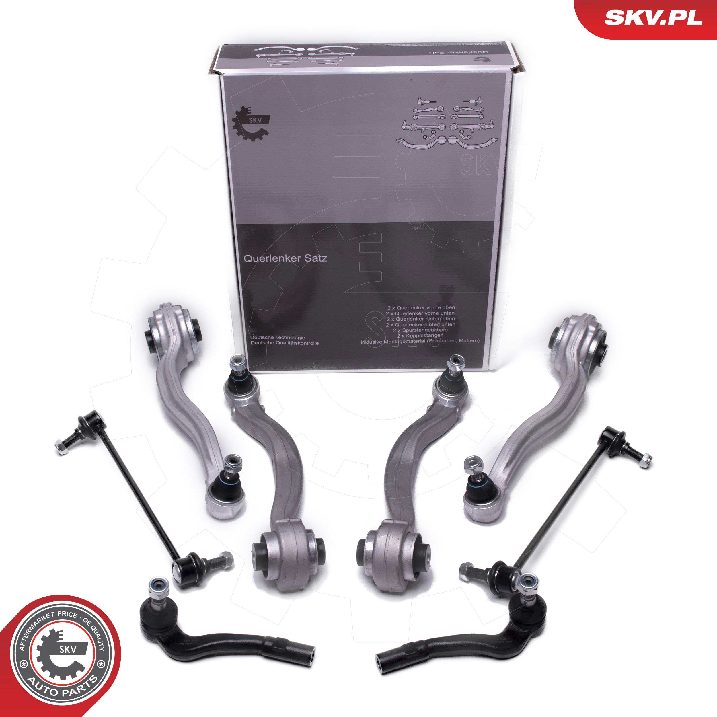 Control/Trailing Arm Kit, wheel suspension (04SKV840)