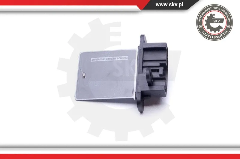 Resistor, interior blower