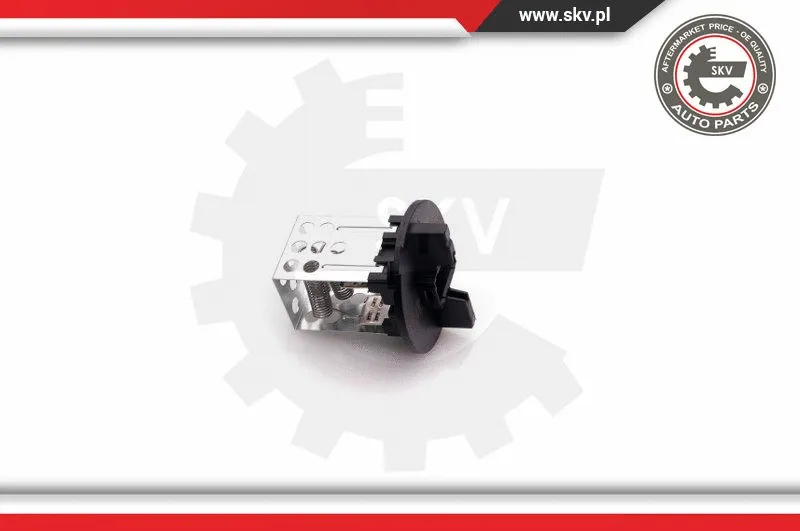 Resistor, interior blower
