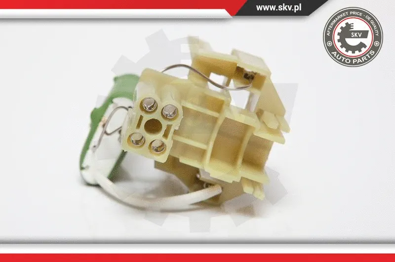 Resistor, interior blower