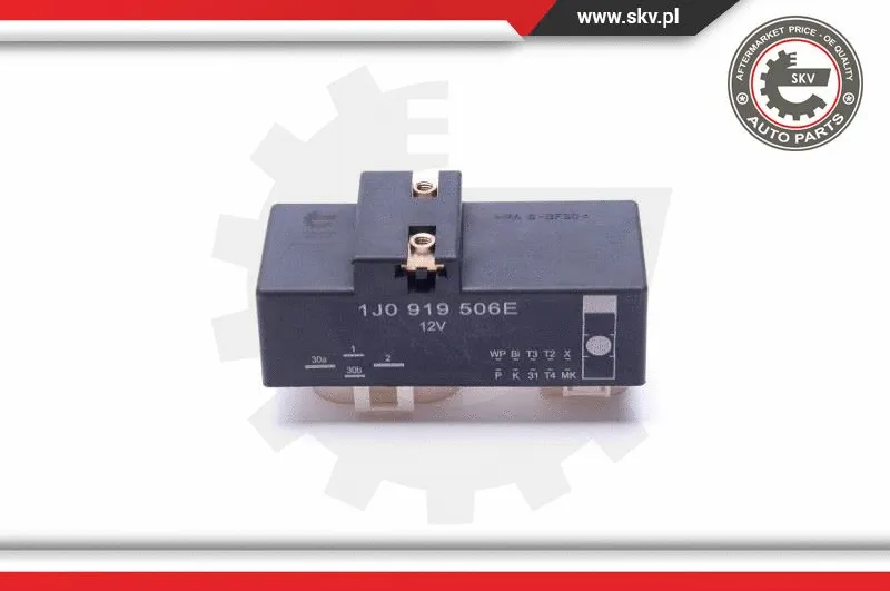 Relay, radiator fan overrun