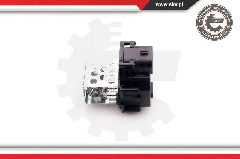 Resistor, interior blower