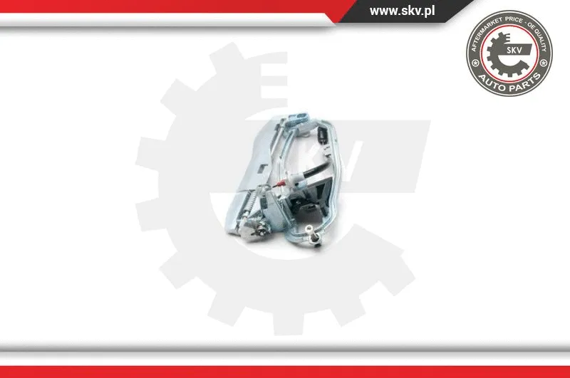 Frame, exterior door handle