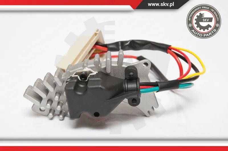 Resistor, interior blower