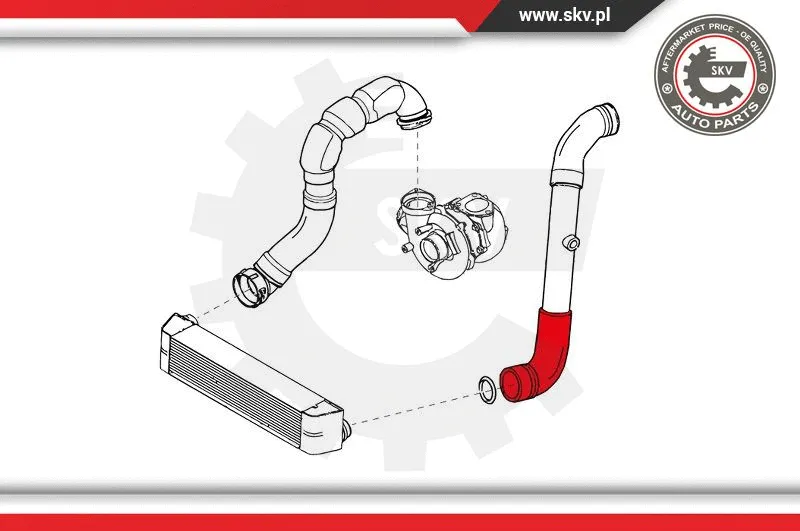 Charge Air Hose (24SKV607)
