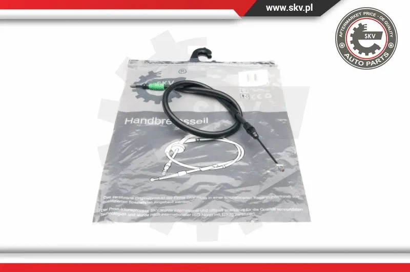 Cable Pull, parking brake (25SKV063)