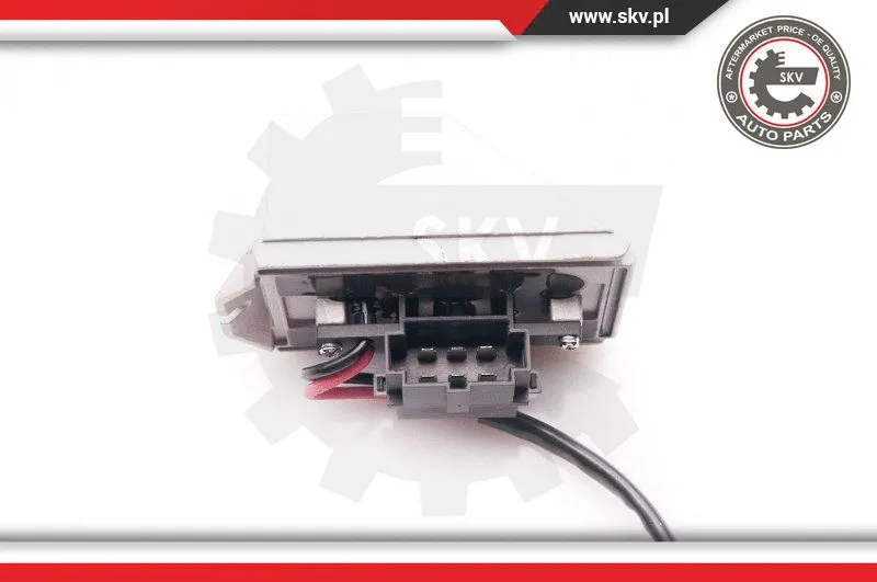 Resistor, interior blower