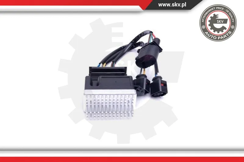 Resistor, interior blower