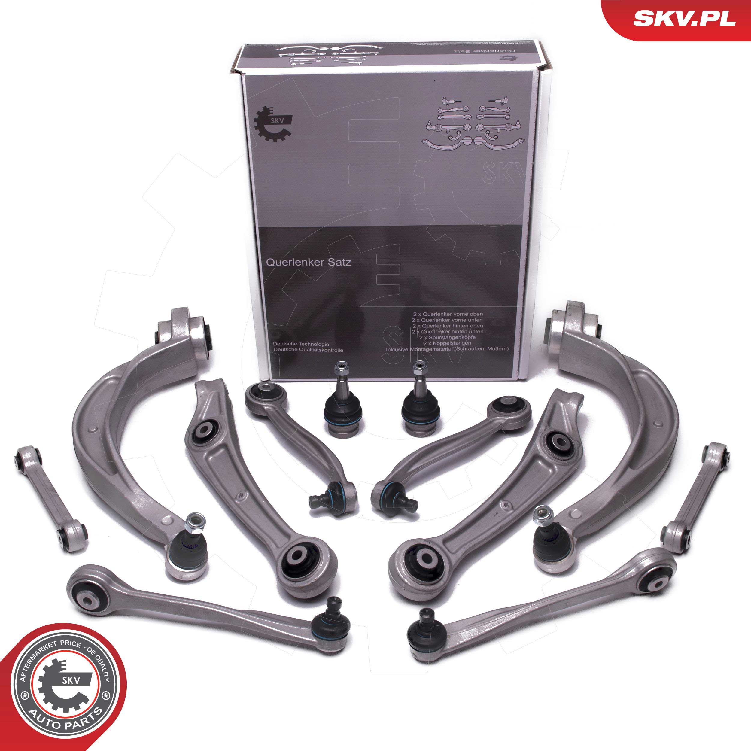 Control/Trailing Arm Kit, wheel suspension (04SKV690)