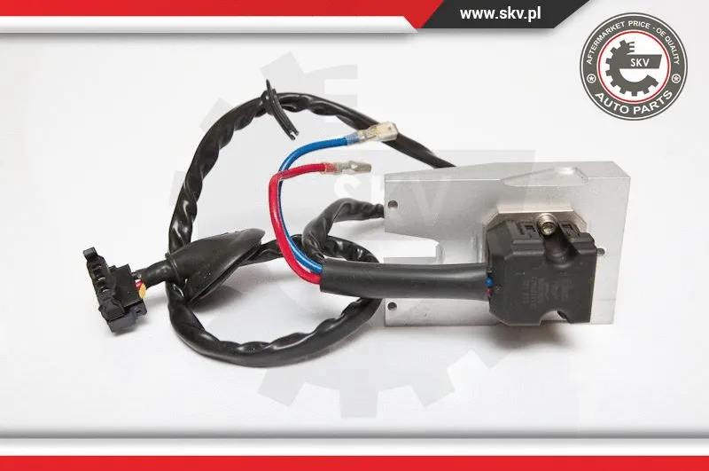 Resistor, interior blower