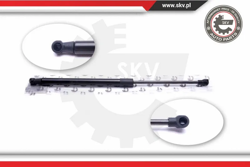 Gas Spring, rear window