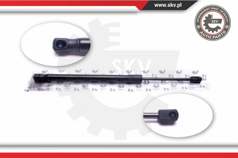 Gas Spring, rear window