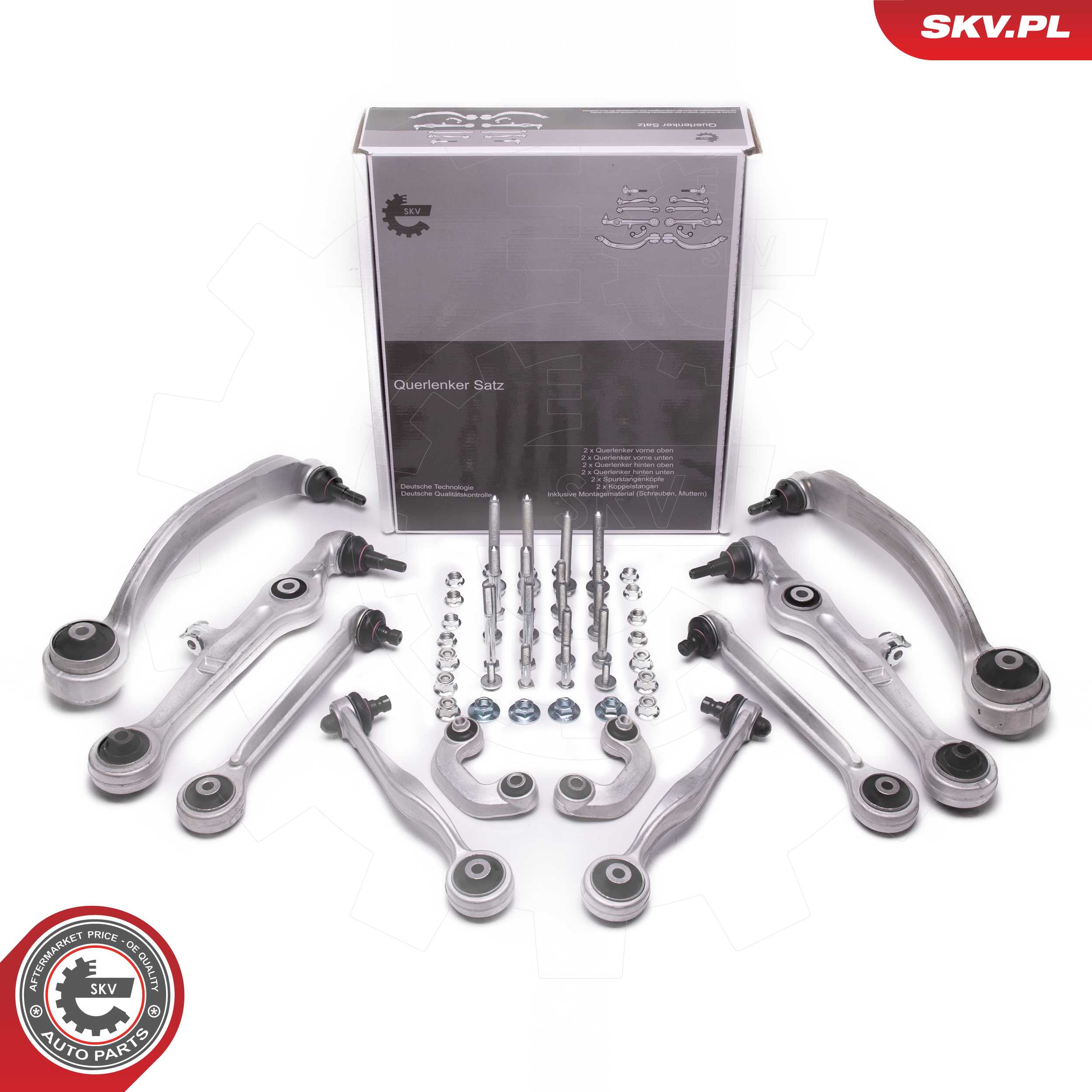 Control/Trailing Arm Kit, wheel suspension (04SKV730)