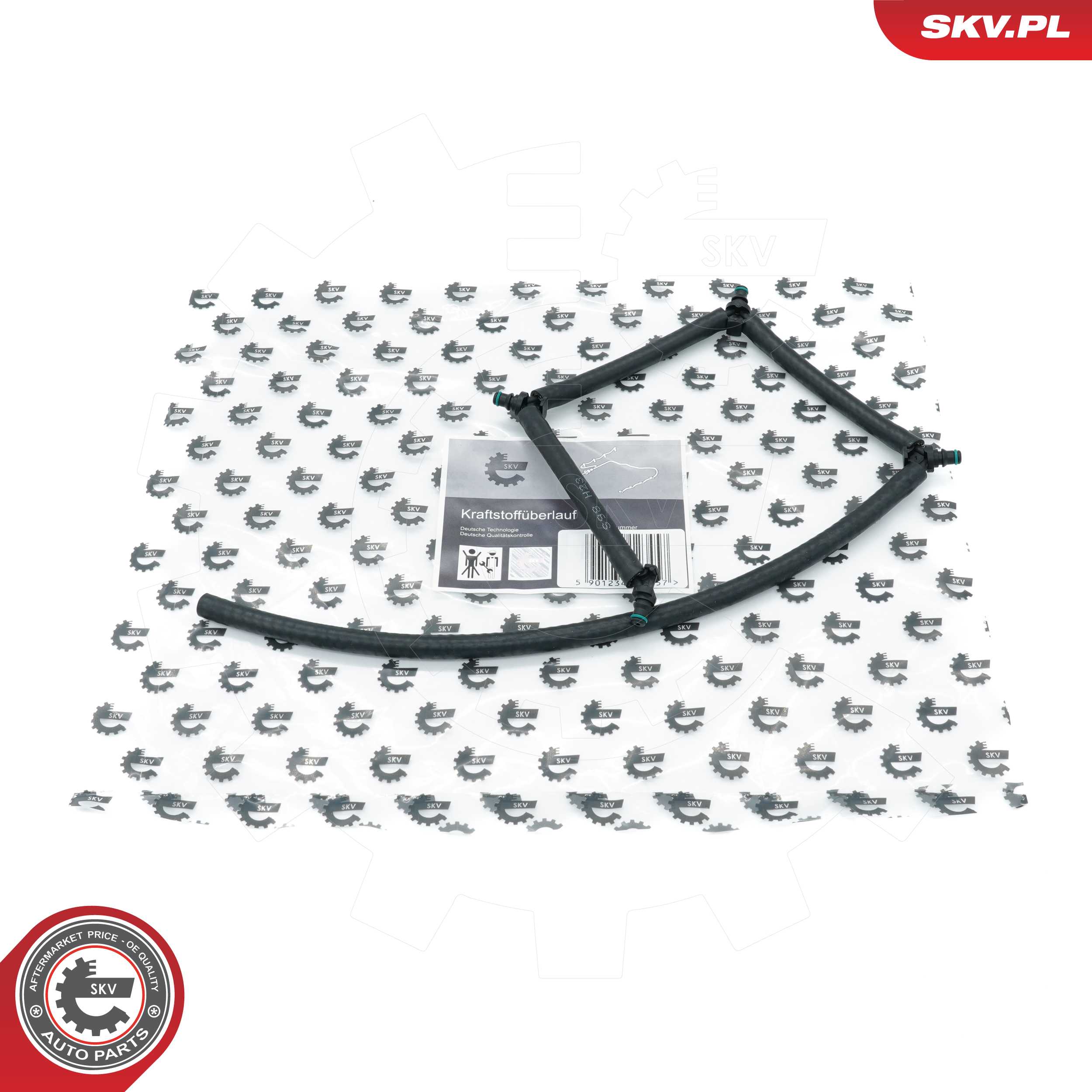 Hose, fuel overflow (54SKV296)