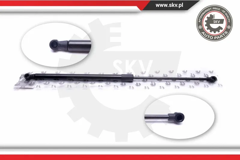Gas Spring, rear window