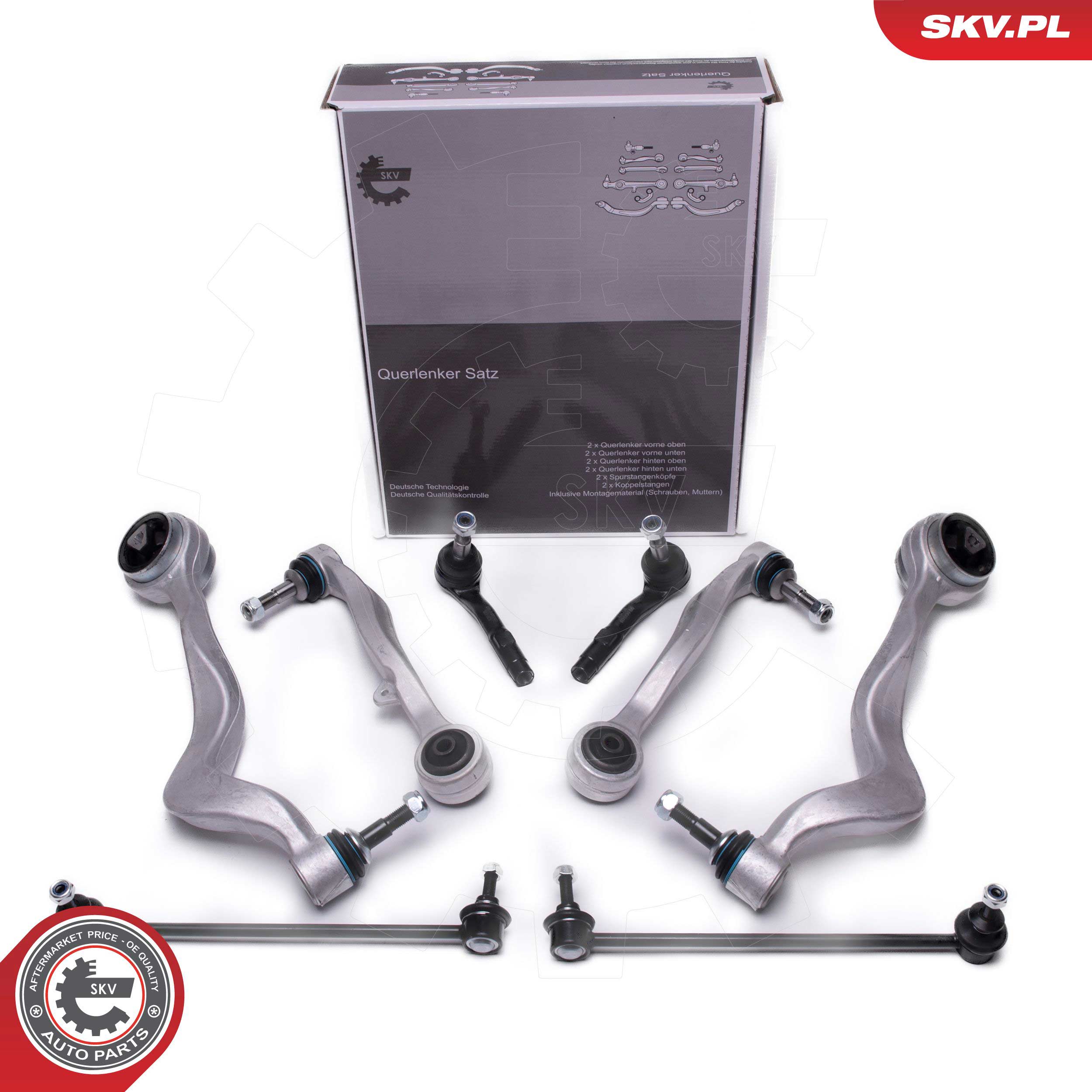 Control/Trailing Arm Kit, wheel suspension (04SKV660)