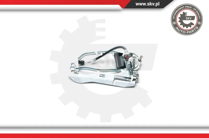 Frame, exterior door handle