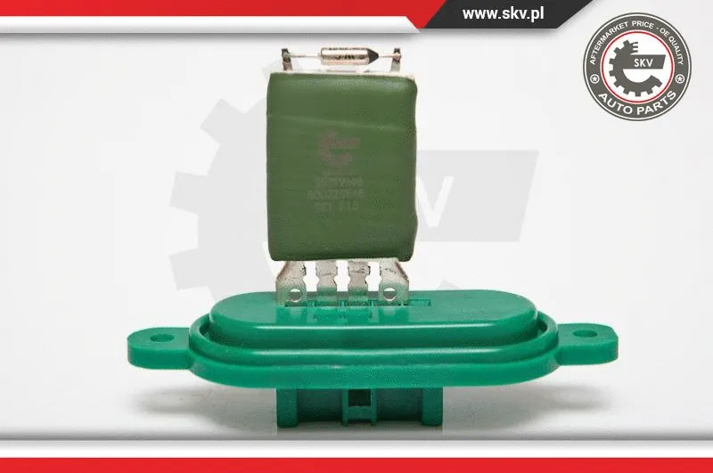 Resistor, interior blower