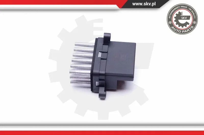 Resistor, interior blower