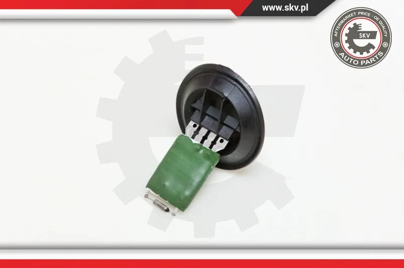 Resistor, interior blower