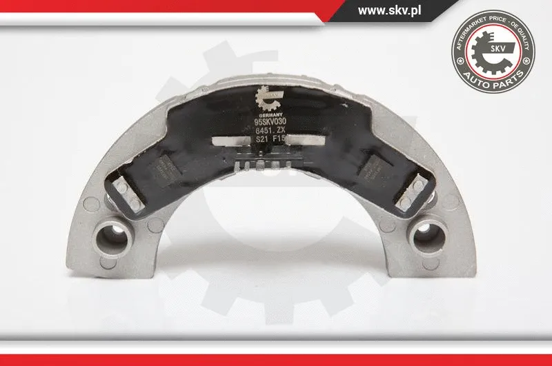 Resistor, interior blower