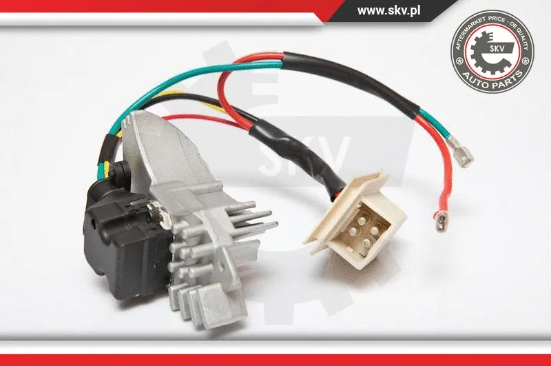 Resistor, interior blower