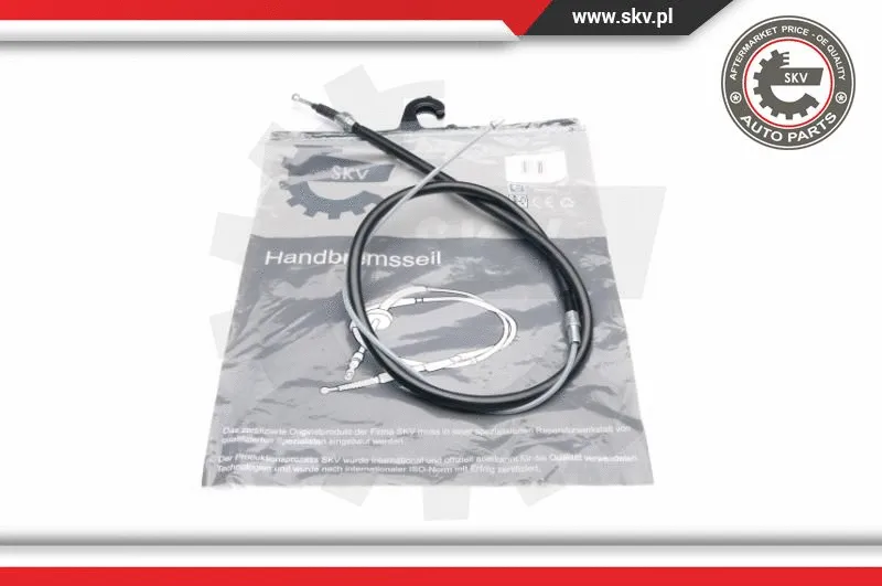 Cable Pull, parking brake (25SKV726)