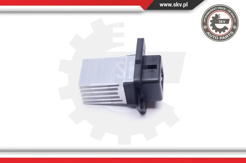 Resistor, interior blower