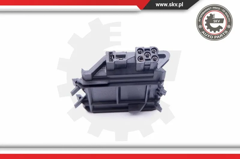 Resistor, interior blower