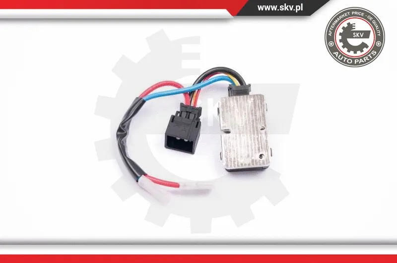 Resistor, interior blower