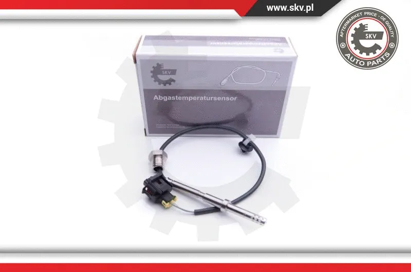Sensor, exhaust gas temperature