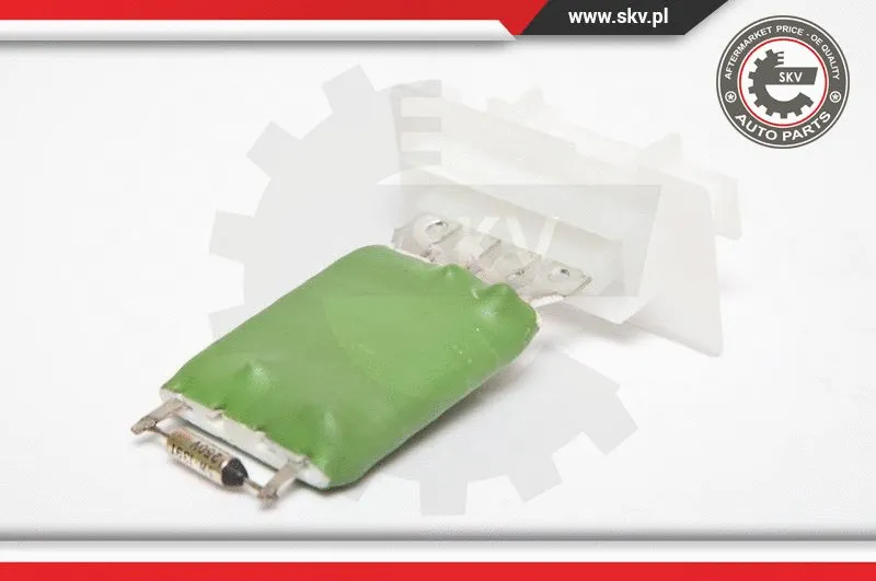 Resistor, interior blower