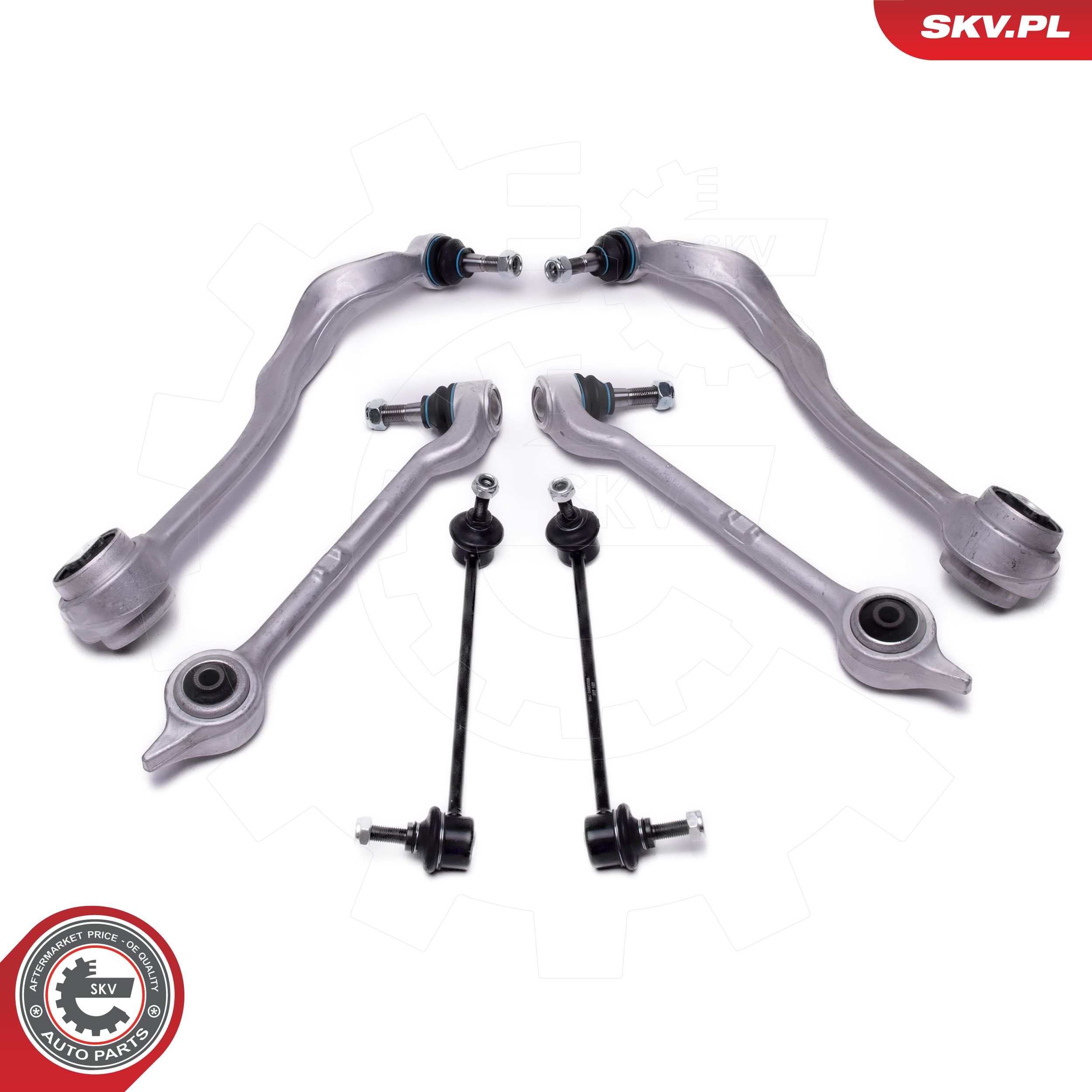 Control/Trailing Arm Kit, wheel suspension