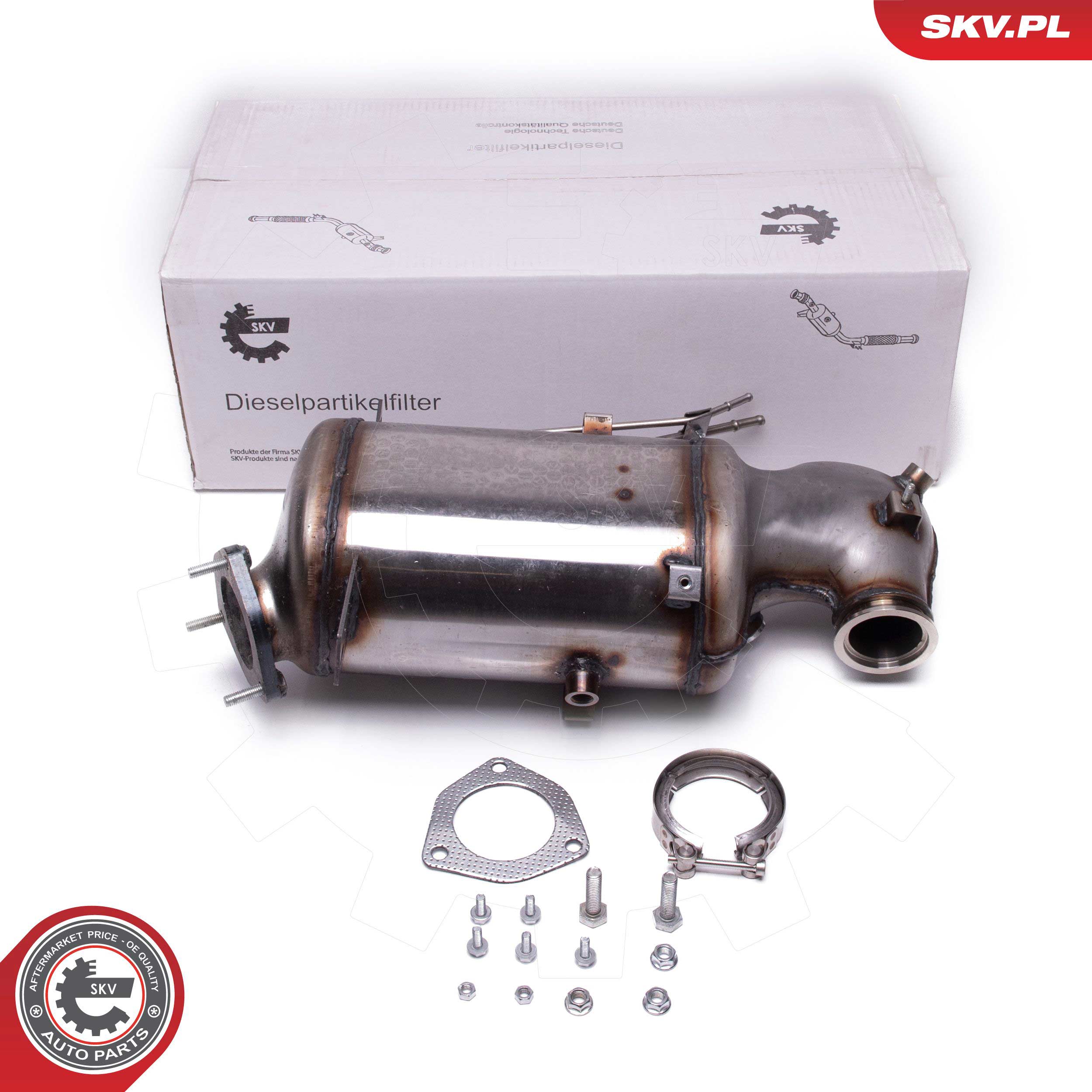 Soot/Particulate Filter, exhaust system (62SKV522)