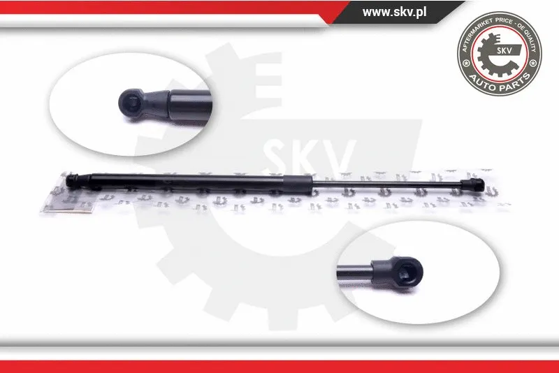 Gas Spring, rear window