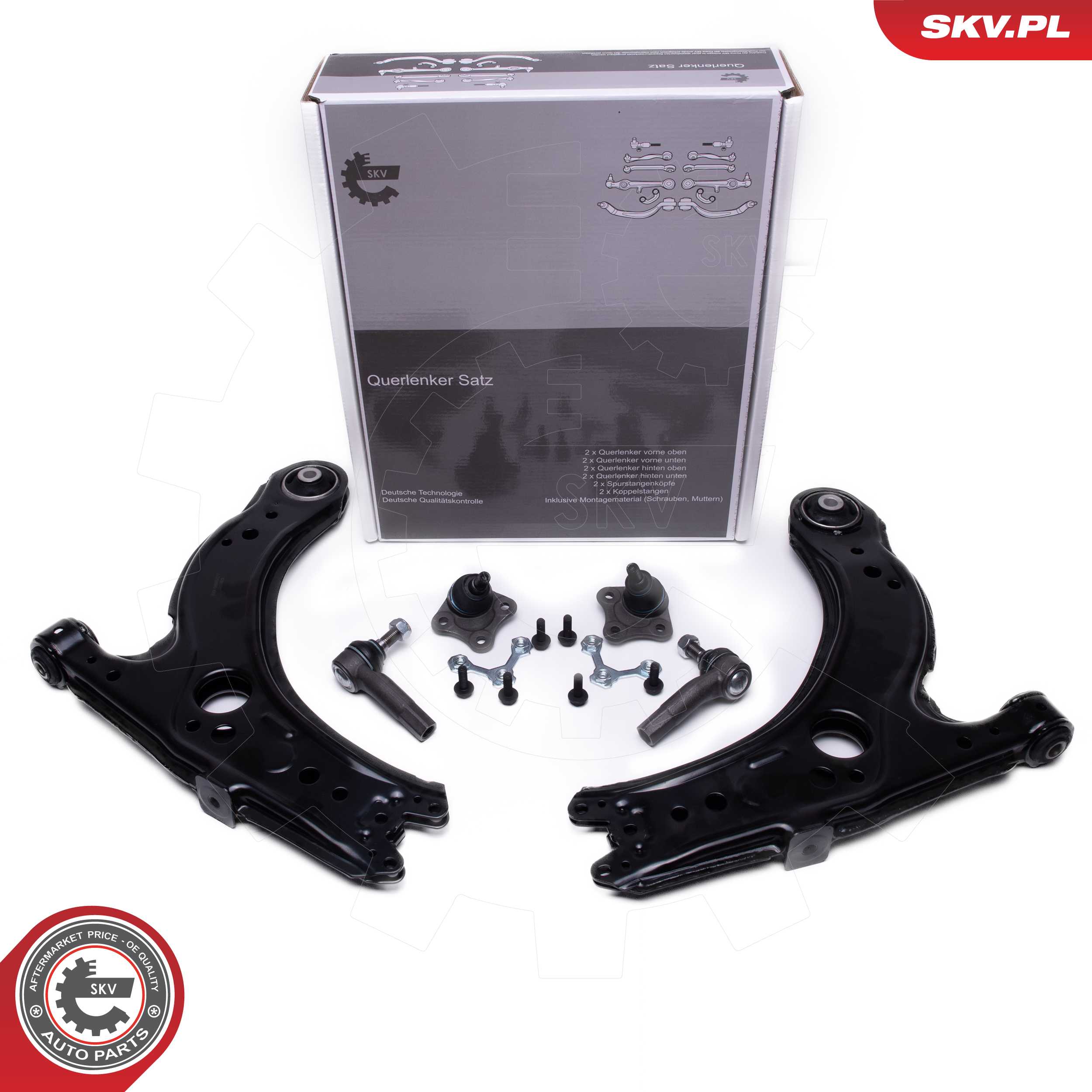 Control/Trailing Arm Kit, wheel suspension (04SKV960)