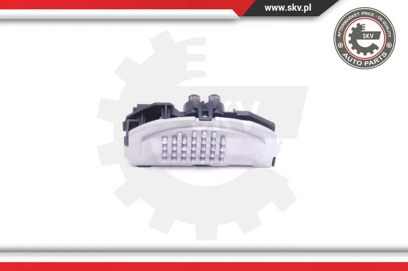 Resistor, interior blower