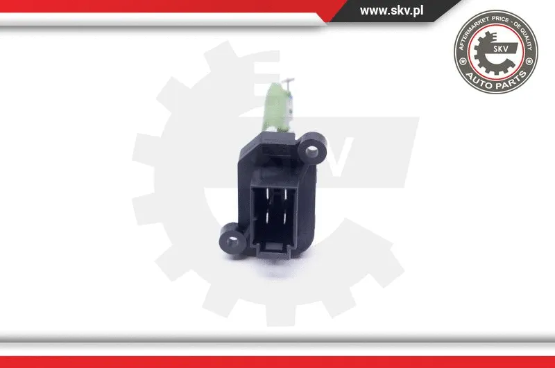 Resistor, interior blower