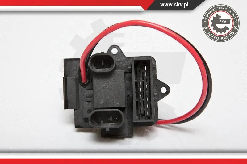 Resistor, interior blower