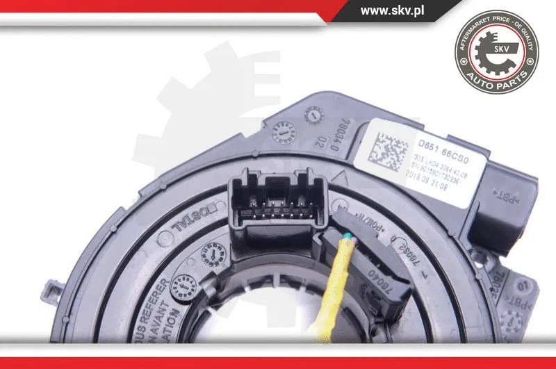 Clockspring, airbag