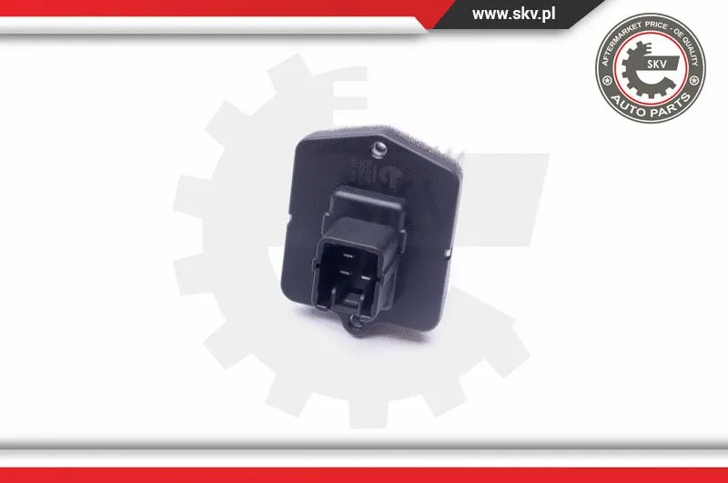 Resistor, interior blower