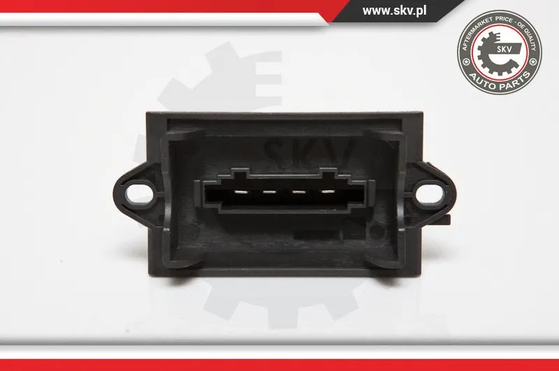 Resistor, interior blower