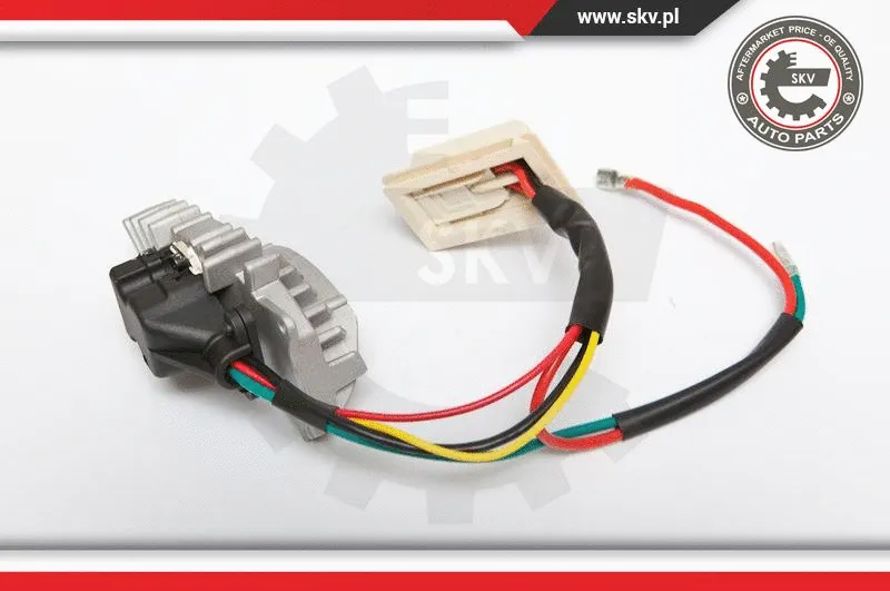 Resistor, interior blower