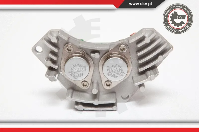 Resistor, interior blower