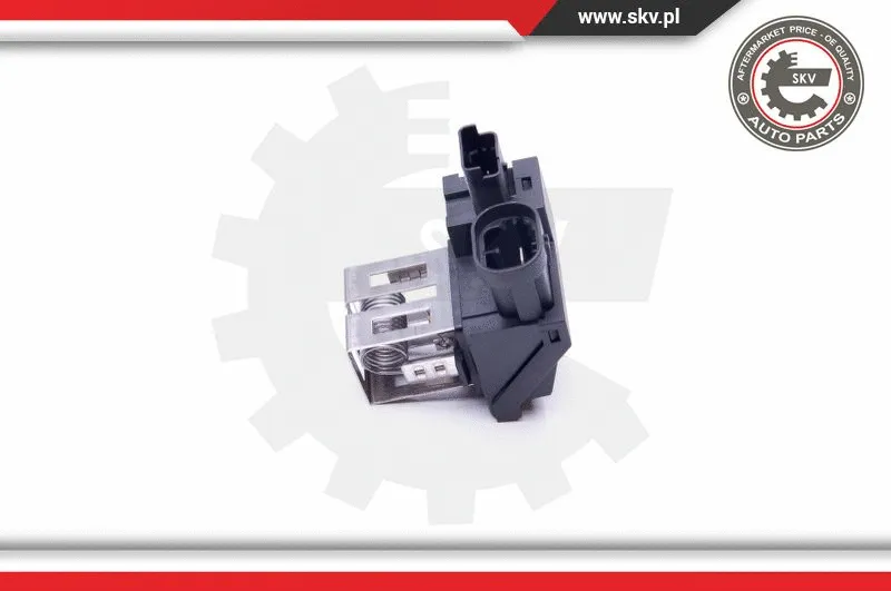 Resistor, interior blower